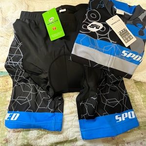 Sponeed Cycling Jersey & Shorts combo (Men’s)